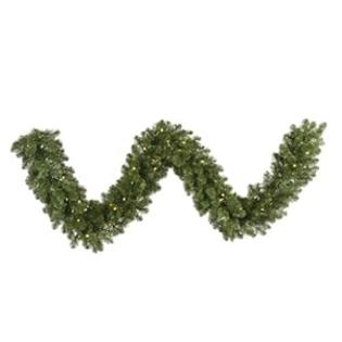 Vickerman 9 ft. x 14 in. Pre-Lit Grand Teton Garland Vickerman 9 ft. x 14 in. Pre-Lit Grand Teton Garland