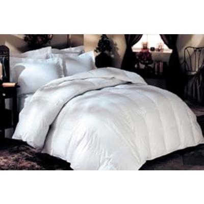 Egyptian Cotton Factory Outlet Store 1000 Thread Count Baffle Box Light Weight Goose Down Comforter, White, Queen Egyptian Cotton Factory Outlet Store 1000 Thread Count Baffle Box Light Weight Goose Down Comforter, White, Queen