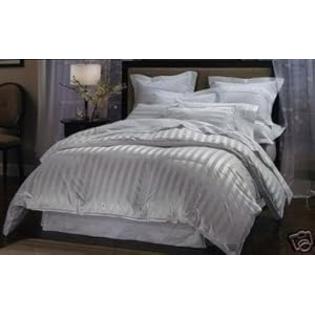 Egyptian Cotton Factory Outlet Store 1200 Thread Count QUEEN Size Siberian Goose Down Comforter 100% Egyptian Cotton 750FP, 50oz & 1200TC - White Stripe Egyptian Cotton Factory Outlet Store 1200 Thread Count QUEEN Size Siberian Goose Down Comforter 100% Egyptian Cotton 750FP, 50oz & 1200TC - White Stripe