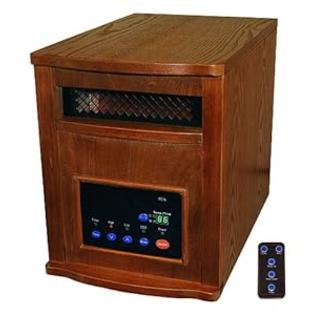 Lifesmart 1500 Sqft 1500 Watt Infrared Quartz Heater 6 Element w/ Remote Lifesmart 1500 Sqft 1500 Watt Infrared Quartz Heater 6 Element w/ Remote