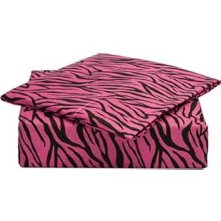 Clara Clark Signature 820 Collection 4 pc Bed Sheet Set, King Size, Zebra Animal Print, Pink Clara Clark Signature 820 Collection 4 pc Bed Sheet Set, King Size, Zebra Animal Print, Pink