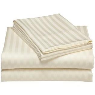 sheetsnthings Wrinkle-Free damask stripes Ivory King size Microfiber sheet set, deep pocket, 95gsm ,100% Microfiber. sheetsnthings Wrinkle-Free damask stripes Ivory King size Microfiber sheet set, deep pocket, 95gsm ,100% Microfiber.