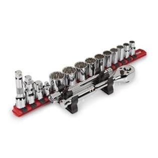 TEKTON 91815 3/8-Inch Drive Socket Holder Tool Set, SAE, 19-Piece TEKTON 91815 3/8-Inch Drive Socket Holder Tool Set, SAE, 19-Piece