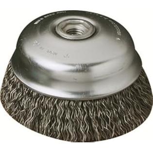 United Abrasives, Inc. United Abrasives/SAIT 03406 4-Inch by .020-Inch by 5/8-11 Knot Wire Wheel Stainless Steel 1 Row Cup Brush, 1-Pack United Abrasives, Inc. United Abrasives/SAIT 03406 4-Inch by .020-Inch by 5/8-11 Knot Wire Wheel Stainless Steel 1 Row Cup Brush, 1-Pack