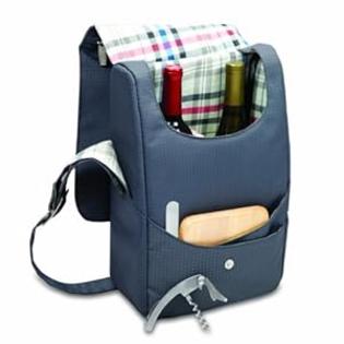 Picnic Time Carnaby Street Wensleydale Dual-Bottle Insulated Wine Tote Picnic Time Carnaby Street Wensleydale Dual-Bottle Insulated Wine Tote