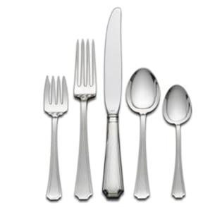Gorham Fairfax 5-Piece Sterling Silver Flatware Dinner Set, Service for 1 Gorham Fairfax 5-Piece Sterling Silver Flatware Dinner Set, Service for 1