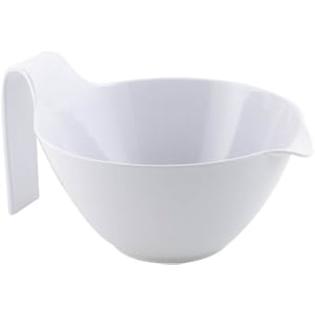 Curtis Stone Hold Me White Melamine Mixing Bowl, 3-Quart Curtis Stone Hold Me White Melamine Mixing Bowl, 3-Quart