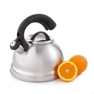 Creative Home 72224 Symphony Stainless Steel Whistling Tea Kettle with Capsulated Bottom, 2.6-Quart Creative Home 72224 Symphony Stainless Steel Whistling Tea Kettle with Capsulated Bottom, 2.6-Quart