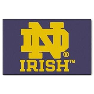 FANMATS 4414 Notre Dame Fighting Irish Nylon Ulti-Mat Rug FANMATS 4414 Notre Dame Fighting Irish Nylon Ulti-Mat Rug