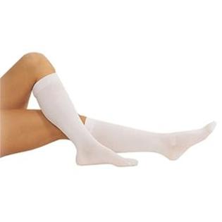 Truform Anti-Embolism Below Knee Open-Toe Stockings, White, Medium (Pack of 2) Truform Anti-Embolism Below Knee Open-Toe Stockings, White, Medium (Pack of 2)