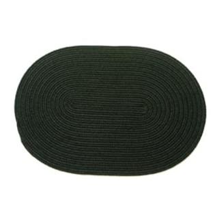 Rhody Rug Solid Polyester Round Braided Rug, 8-Feet, Spruce Green Rhody Rug Solid Polyester Round Braided Rug, 8-Feet, Spruce Green