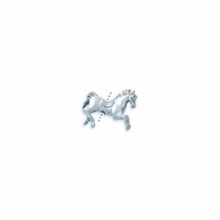 Shipwreck Beads Pewter Vertical-Hole Horse Bead, Silver, 24 by 25mm, 4-Piece Shipwreck Beads Pewter Vertical-Hole Horse Bead, Silver, 24 by 25mm, 4-Piece