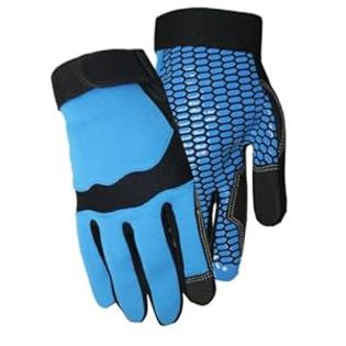 Midwest Gloves & Gear Midwest Gloves and Gear MX400-M-AZ-6 Max Performance Synthetic Work Glove, Medium, Blue Midwest Gloves & Gear Midwest Gloves and Gear MX400-M-AZ-6 Max Performance Synthetic Work Glove, Medium, Blue