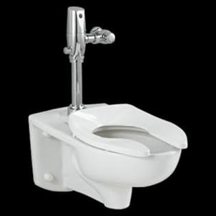 American Standard 2257.528.020 Afwall Universal Floor Mount Toilet Bowl and 1.28 Gpf Selectronic Flush Valve American Standard 2257.528.020 Afwall Universal Floor Mount Toilet Bowl and 1.28 Gpf Selectronic Flush Valve