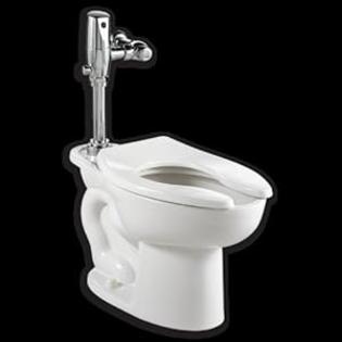 American Standard 2234.576.020 Madera 15-Inch Elongated Universal Floor Mount Toilet Bowl and Dual Flush Selectronic Flush Valve American Standard 2234.576.020 Madera 15-Inch Elongated Universal Floor Mount Toilet Bowl and Dual Flush Selectronic Flush Valve