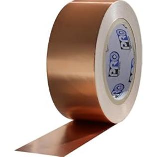 ProTapes Pro 882L Copper Conductive Foil Tape, 3.5 mils Thick, 36 yds Length x 3/4 ProTapes Pro 882L Copper Conductive Foil Tape, 3.5 mils Thick, 36 yds Length x 3/4