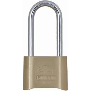 ABUS BUFFO 18HB/50-63 B 2-Inch Brass Die Cast Resettable 4 Dial Combination Padlock with Hardened Steel 2.5-Inch Shackle ABUS BUFFO 18HB/50-63 B 2-Inch Brass Die Cast Resettable 4 Dial Combination Padlock with Hardened Steel 2.5-Inch Shackle