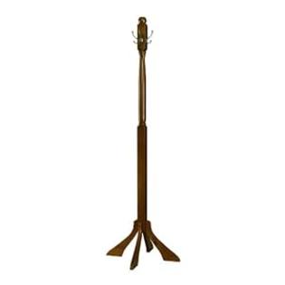 Home to Office Solutions Welcome Home Modern Wood Pillar Coat Rack with Metal Hooks, 72-Inch, Walnut Home to Office Solutions Welcome Home Modern Wood Pillar Coat Rack with Metal Hooks, 72-Inch, Walnut