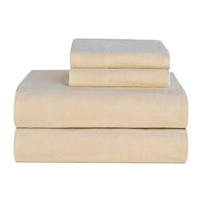 Celeste Home Ultra Soft Flannel Sheet Set with Pillowcase, Twin X-Large, Cloud Cream Celeste Home Ultra Soft Flannel Sheet Set with Pillowcase, Twin X-Large, Cloud Cream