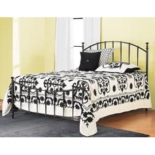 Hillsdale Furniture 1469BQR Bel Air Bed Set with Rail, Queen, Black Gold Hillsdale Furniture 1469BQR Bel Air Bed Set with Rail, Queen, Black Gold