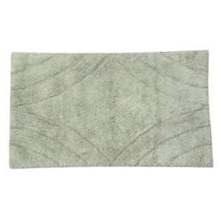 Castle Hill Bath Mat with Spray Latex Backing, Diamond Design, 17 by 24-Inch, Sage Castle Hill Bath Mat with Spray Latex Backing, Diamond Design, 17 by 24-Inch, Sage
