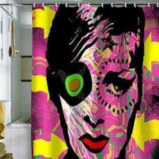 DENY Designs Amy Smith Pink 1 Shower Curtain, 69-Inch by 72-Inch DENY Designs Amy Smith Pink 1 Shower Curtain, 69-Inch by 72-Inch