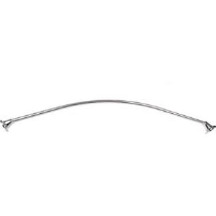 Arista Bath Products Stainless Steel Adjustable Shower Rod, Satin Nickel Arista Bath Products Stainless Steel Adjustable Shower Rod, Satin Nickel