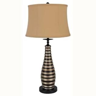 Ore%20International ORE International 31143 Contemporary Curved Vase Table Lamp, Black and Gold Ore%20International ORE International 31143 Contemporary Curved Vase Table Lamp, Black and Gold