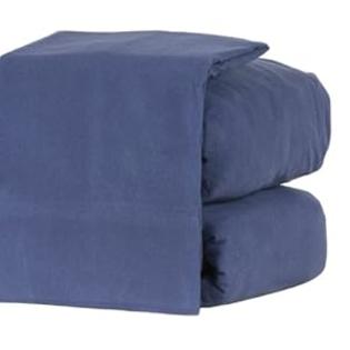 Gallery Heavy Weight Ultra Soft 190 GSM Flannel Sheet Set, Queen, Navy Gallery Heavy Weight Ultra Soft 190 GSM Flannel Sheet Set, Queen, Navy