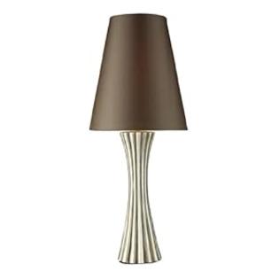 Dimond Lighting Dimond D1839 14-Inch Width by 34-Inch Height Wilmington Table Lamp in Silver Leaf with Bangor Beige Faux Silk Shade Dimond Lighting Dimond D1839 14-Inch Width by 34-Inch Height Wilmington Table Lamp in Silver Leaf with Bangor Beige Faux Silk Shade