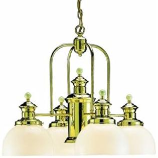 Volume%20Lighting Volume Lighting Aberdeen 5-light polished brass chandelier Volume%20Lighting Volume Lighting Aberdeen 5-light polished brass chandelier