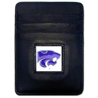 Siskiyou Sports NCAA Kansas State Wildcats Leather Money Clip/Cardholder Wallet Siskiyou Sports NCAA Kansas State Wildcats Leather Money Clip/Cardholder Wallet