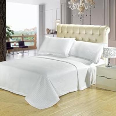 sheetsnthings 5PC Luxury Twin XL Size White Checkered Quilted Wrinkle Free Microfiber Coverlets Set plus Twin XL Sheet set sheetsnthings 5PC Luxury Twin XL Size White Checkered Quilted Wrinkle Free Microfiber Coverlets Set plus Twin XL Sheet set