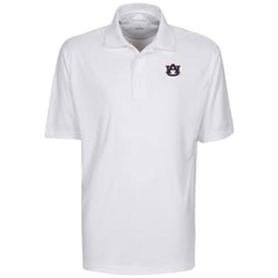 Oxford NCAA Auburn Tigers Men's Cross Hatched Embossed Polo Shirt, White, Small Oxford NCAA Auburn Tigers Men's Cross Hatched Embossed Polo Shirt, White, Small