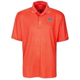 Oxford NCAA Auburn Tigers Men's Cross Hatched Embossed Polo Shirt, Sunkissed, X-Large Oxford NCAA Auburn Tigers Men's Cross Hatched Embossed Polo Shirt, Sunkissed, X-Large