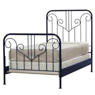 John%20Boyd%20Designs Outer Banks Wrought Iron Headboard Finish: Blue, Size: Twin John%20Boyd%20Designs Outer Banks Wrought Iron Headboard Finish: Blue, Size: Twin