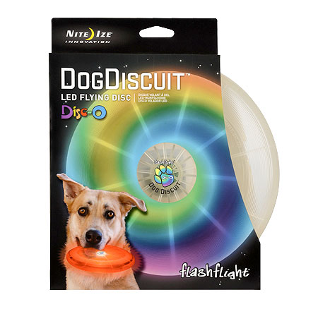 Peoples Republic of China FlashFlight LED Light-Up Dog Discuit - Disco Peoples Republic of China FlashFlight LED Light-Up Dog Discuit - Disco