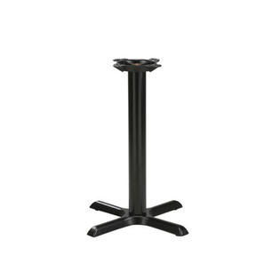 Regal Black Steel Table Base with Reversable Rectangular Top Regal Black Steel Table Base with Reversable Rectangular Top