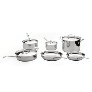 BergHOFF Premium Copper Clad Stainless Steel 10-Piece Cookware Set BergHOFF Premium Copper Clad Stainless Steel 10-Piece Cookware Set