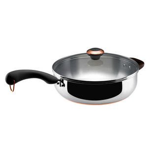 Paula Deen Stainless Steel 4-qt. Saute Pan with Lid Paula Deen Stainless Steel 4-qt. Saute Pan with Lid