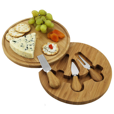 Picnic At Ascot Feta Round Cheese Board Set Picnic At Ascot Feta Round Cheese Board Set