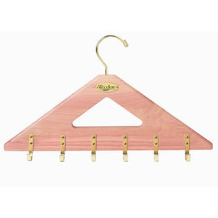 Woodlore Belt Hanger in Natural Cedar Finish Woodlore Belt Hanger in Natural Cedar Finish
