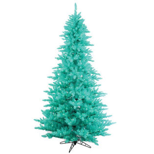 Vickerman Co. Vickerman 9' Aqua Fir Artificial Christmas Tree with 1000 Mini Lights Vickerman Co. Vickerman 9' Aqua Fir Artificial Christmas Tree with 1000 Mini Lights