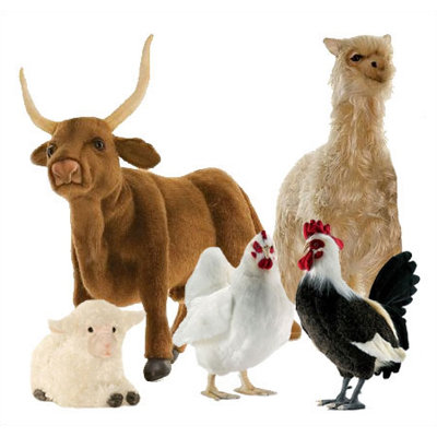 Hansa Toys Hansa Barnyard Stuffed Animal Collection II Hansa Toys Hansa Barnyard Stuffed Animal Collection II