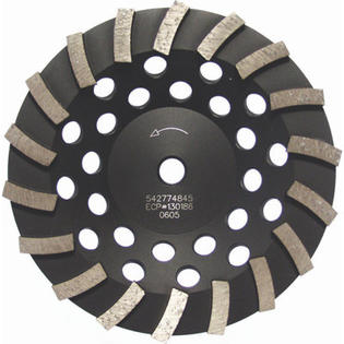 Husqvarna LW Turbo Quality Diamond Cup Wheels Husqvarna LW Turbo Quality Diamond Cup Wheels