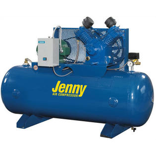 Jenny Products Inc Jenny Products 80 Gallon 2 HP Two Stage Electric Stationary Air Compressor Jenny Products Inc Jenny Products 80 Gallon 2 HP Two Stage Electric Stationary Air Compressor