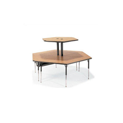 Virco 2-Single Technology Tables Ganged Together (84 Virco 2-Single Technology Tables Ganged Together (84