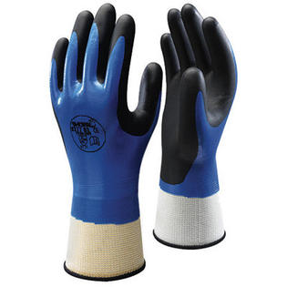 Best Manufacturing Co Size 10 Black And Blue Nitrile 377 ATLAS Coated Work Gloves With Nitrile Palm Coating Best Manufacturing Co Size 10 Black And Blue Nitrile 377 ATLAS Coated Work Gloves With Nitrile Palm Coating