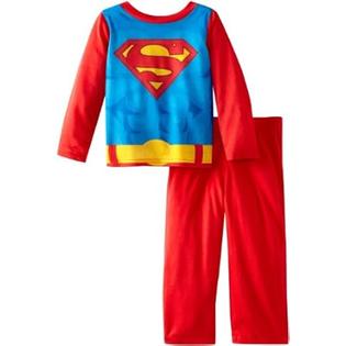 Komar Kids Boys Toddler Superman Costume Sleep Set with Cape Komar Kids Boys Toddler Superman Costume Sleep Set with Cape