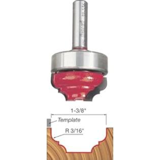 Freud 39-536 1-3/8-Inch Diameter Top Bearing Cove and Bead Groove Router Bit with 3/8-Inch Shank Freud 39-536 1-3/8-Inch Diameter Top Bearing Cove and Bead Groove Router Bit with 3/8-Inch Shank